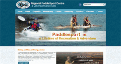 Desktop Screenshot of paddlesport.org